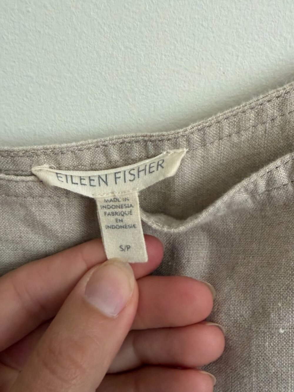 Eileen Fisher Linen Overalls - Picture 4 of 6
